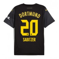 Moški Nogometni dresi Borussia Dortmund Marcel Sabitzer #20 Gostujoči 2024-25 Kratek Rokav